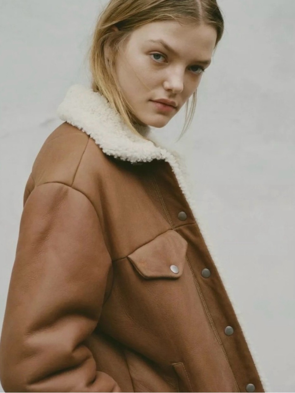 Rag and bone Natalie Shearling Jacket